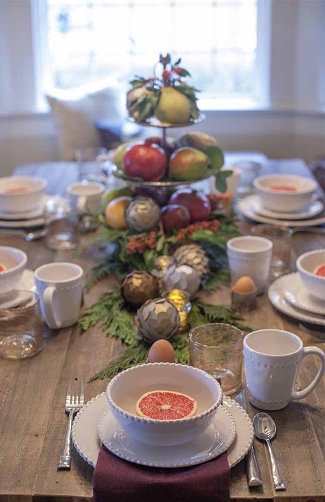 Decorações de Natal incríveis para sua mesa