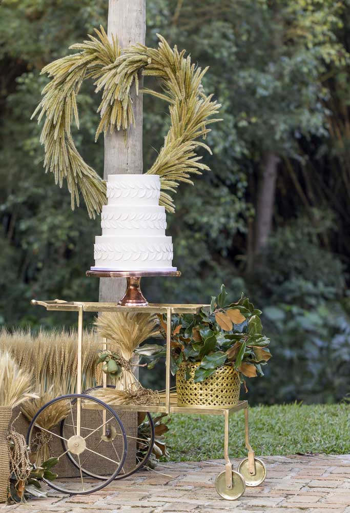 Casamento no campo: decorar com artesanato e toques rústicos