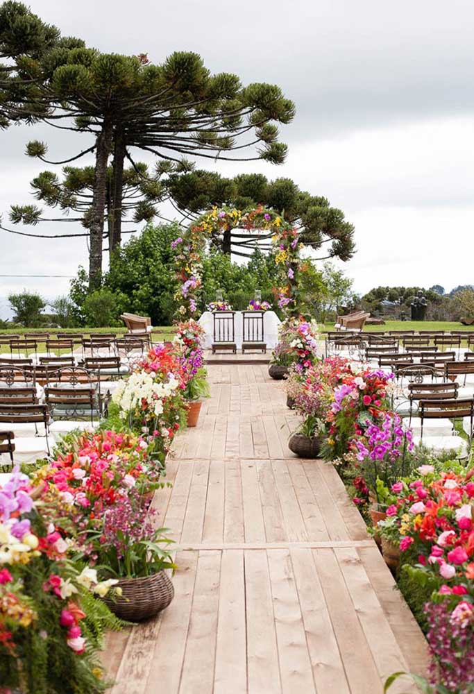 Casamento no campo: decorar com artesanato e toques rústicos