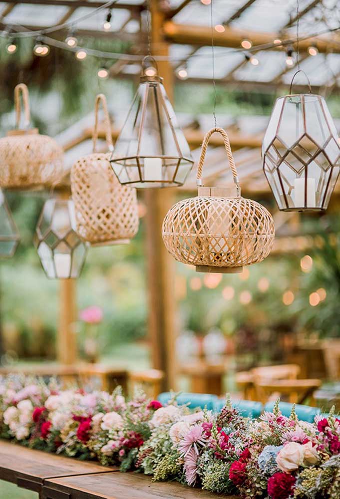 Casamento no campo: decorar com artesanato e toques rústicos