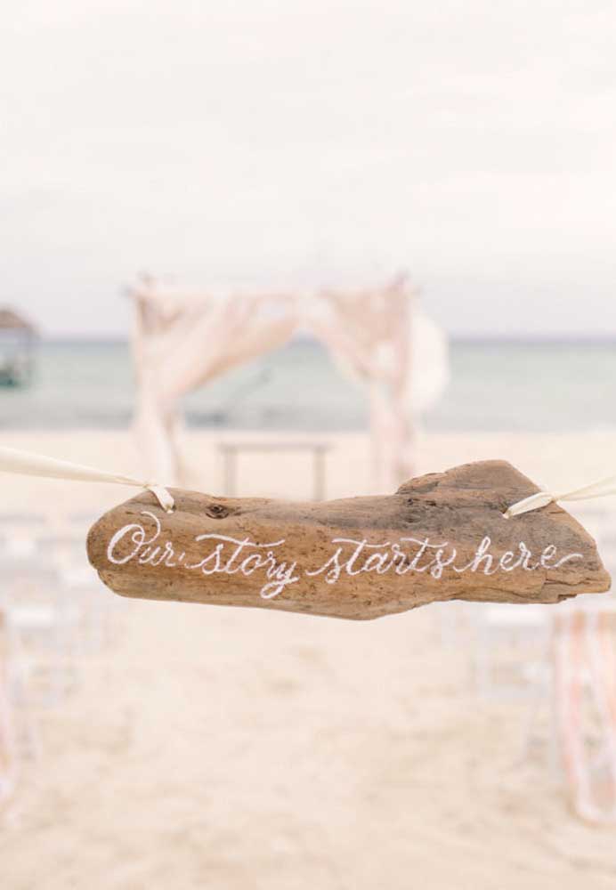 Casamento na areia: ideias e fotos para uma decoração inesquecível