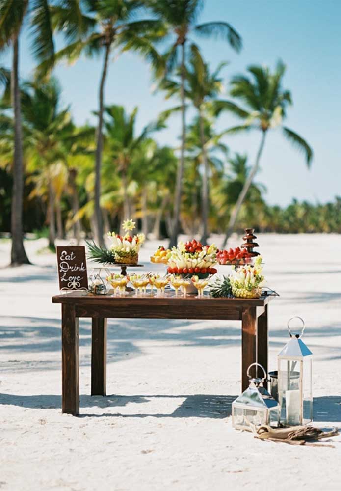 Casamento na areia: ideias e fotos para uma decoração inesquecível