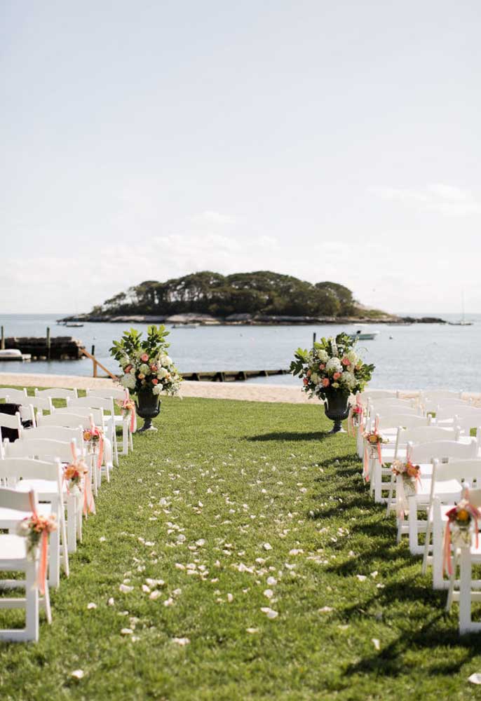 Casamento na areia: ideias e fotos para uma decoração inesquecível