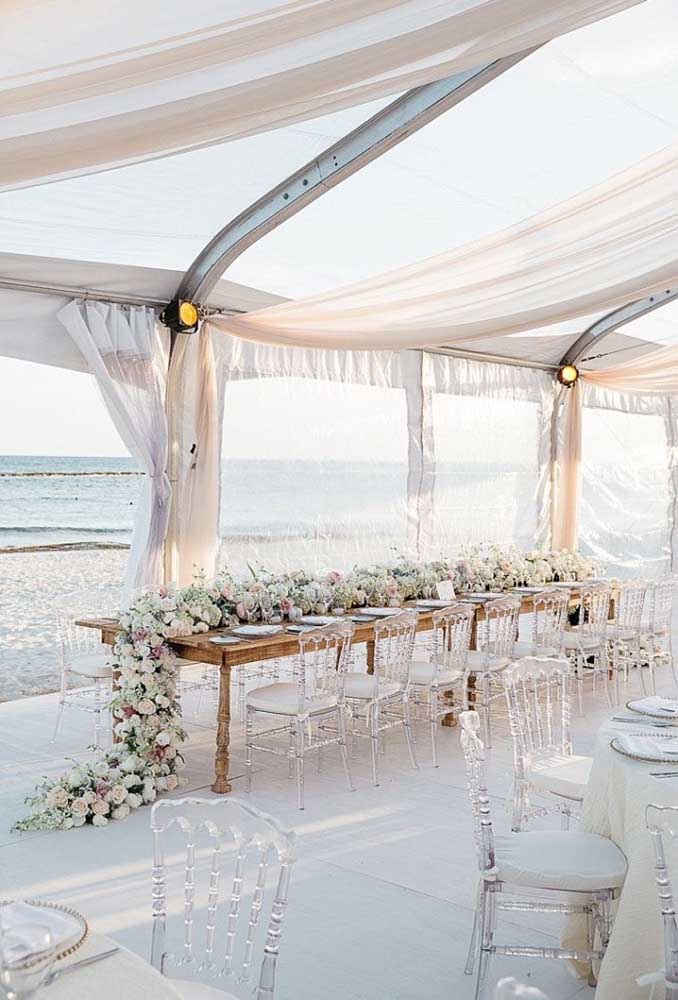 Casamento na areia: ideias e fotos para uma decoração inesquecível