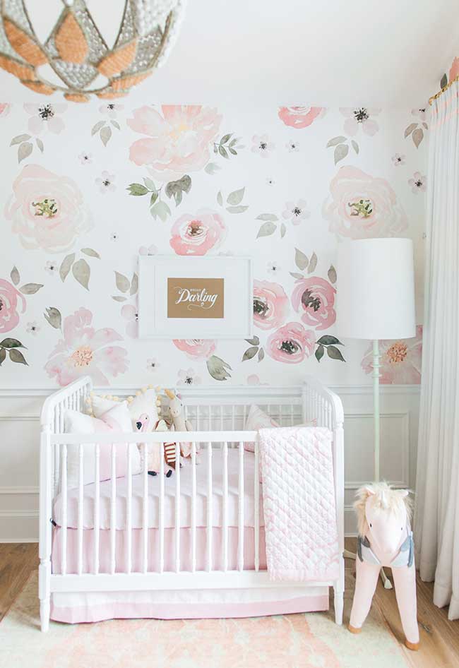 60 fotos inspiradoras para decorar o quarto de bebê menina com estilo