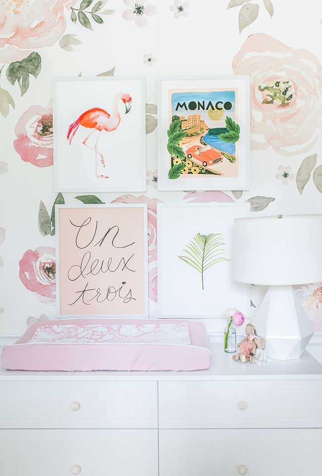 60 fotos inspiradoras para decorar o quarto de bebê menina com estilo