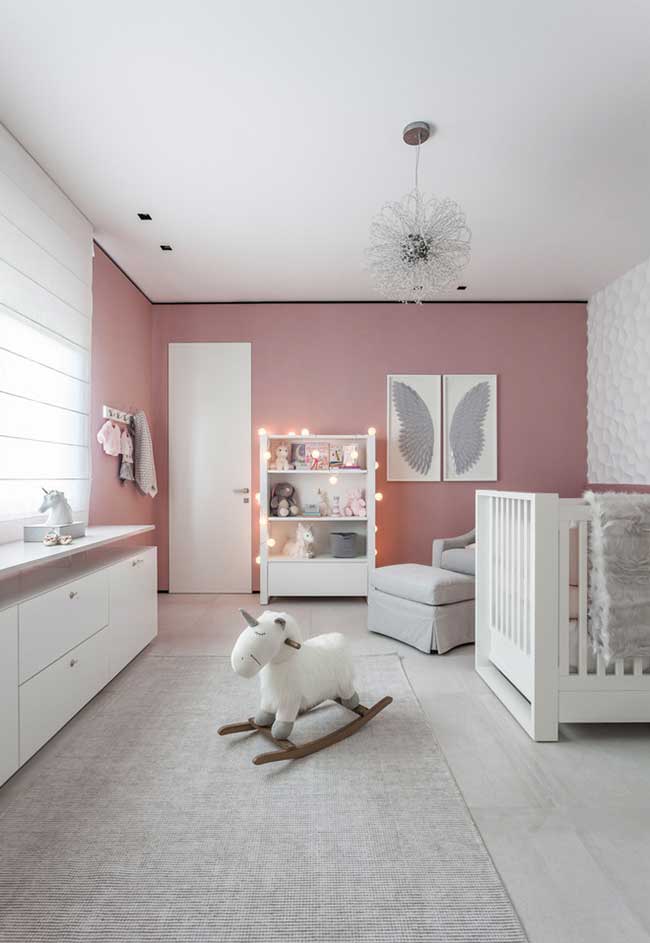 60 fotos inspiradoras para decorar o quarto de bebê menina com estilo