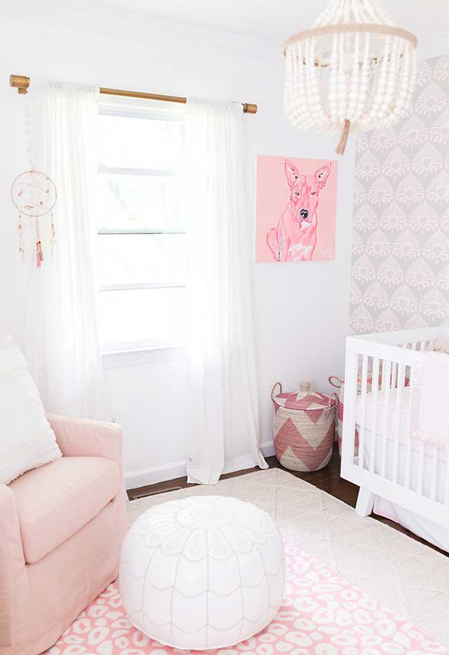 60 fotos inspiradoras para decorar o quarto de bebê menina com estilo