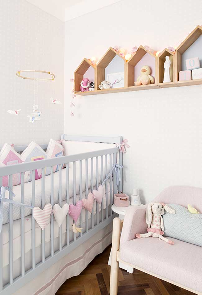 60 fotos inspiradoras para decorar o quarto de bebê menina com estilo