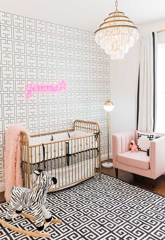 60 fotos inspiradoras para decorar o quarto de bebê menina com estilo