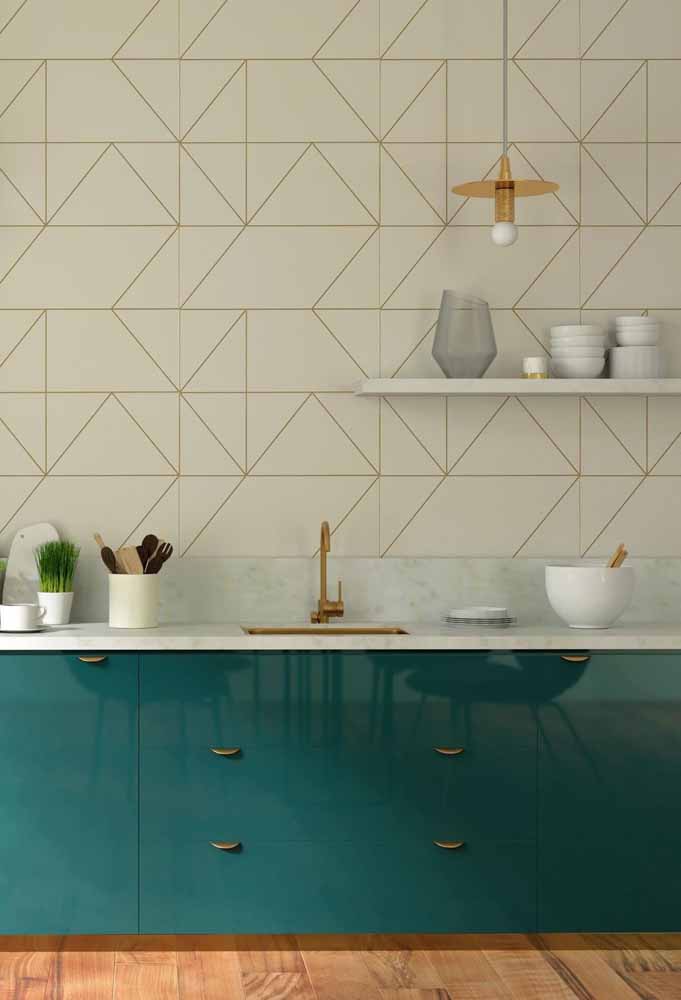 Ideias inspiradoras de decoração para sua cozinha verde