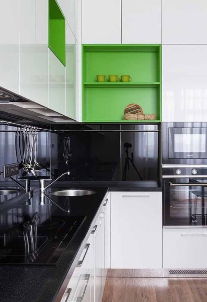 Ideias inspiradoras de decoração para sua cozinha verde