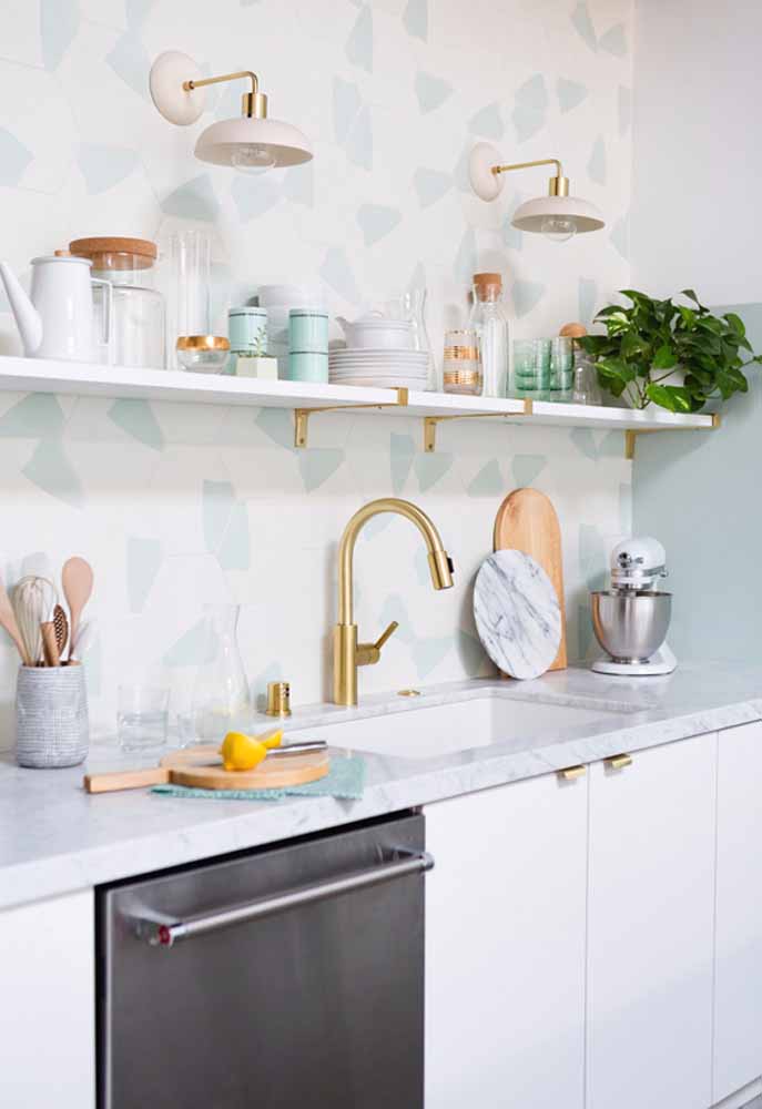 Ideias inspiradoras de decoração para sua cozinha verde