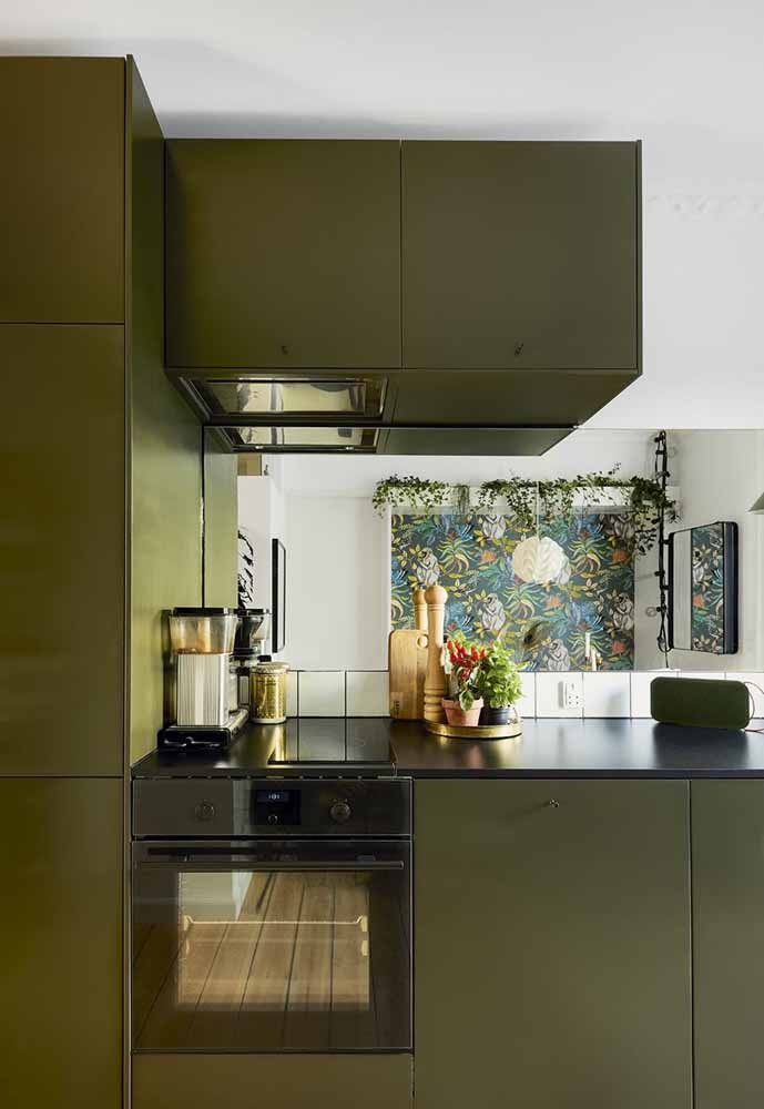 Ideias inspiradoras de decoração para sua cozinha verde