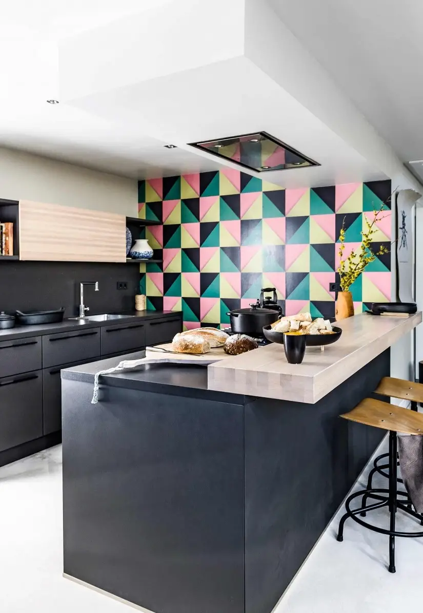 Cores vibrantes para sua cozinha - 65 ideias de decoração criativas para inspirar