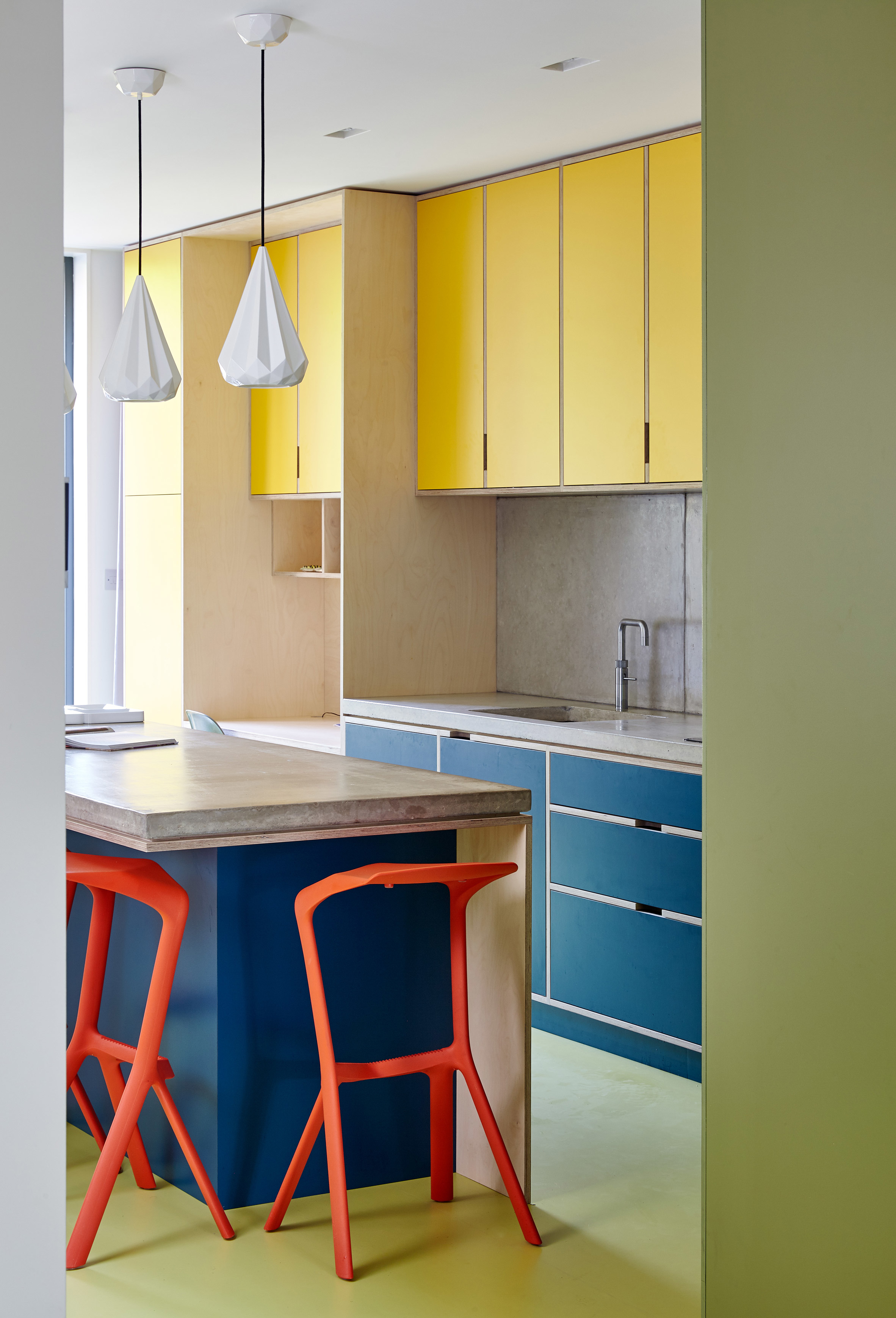 Cores vibrantes para sua cozinha - 65 ideias de decoração criativas para inspirar