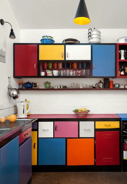 Cores vibrantes para sua cozinha - 65 ideias de decoração criativas para inspirar