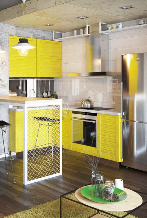 10 ideias para tornar sua cozinha vibrante com amarelo