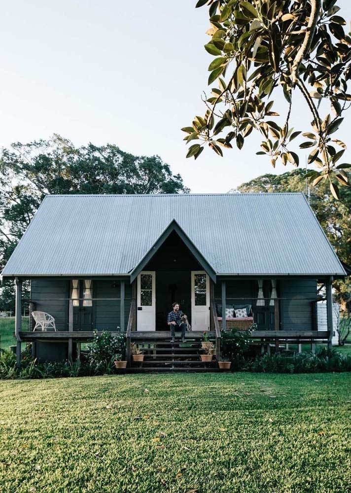 Modelos de casas de campo : inspire-se em 70 projetos fotografados e artesanais