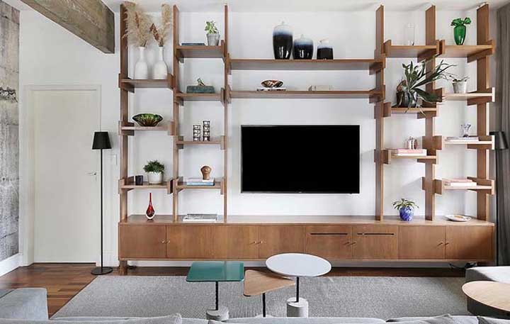 Como Selecionar Racks Perfeitos para Sala Decorados com Estilo