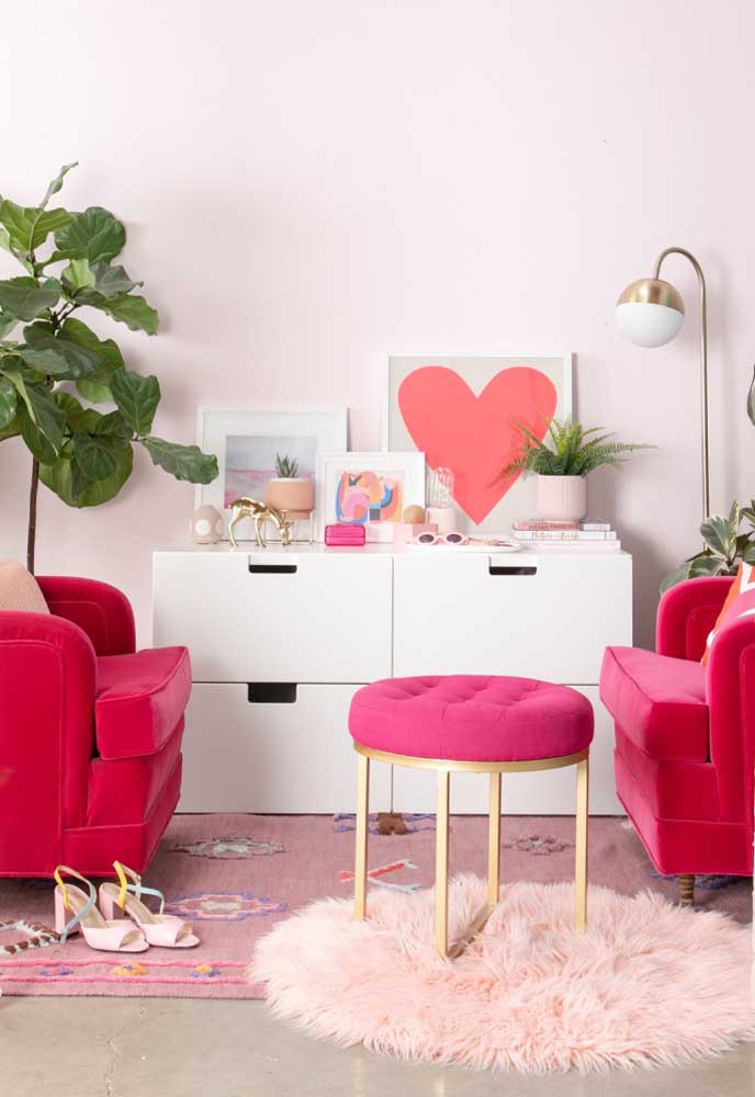 Tons de rosa: inspire-se com ideias de decoração e combinações estilosas desta cor charmosa