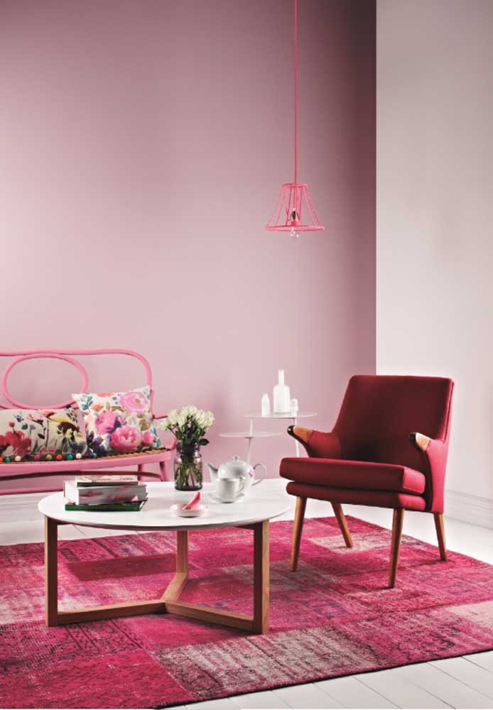 Tons de rosa: inspire-se com ideias de decoração e combinações estilosas desta cor charmosa