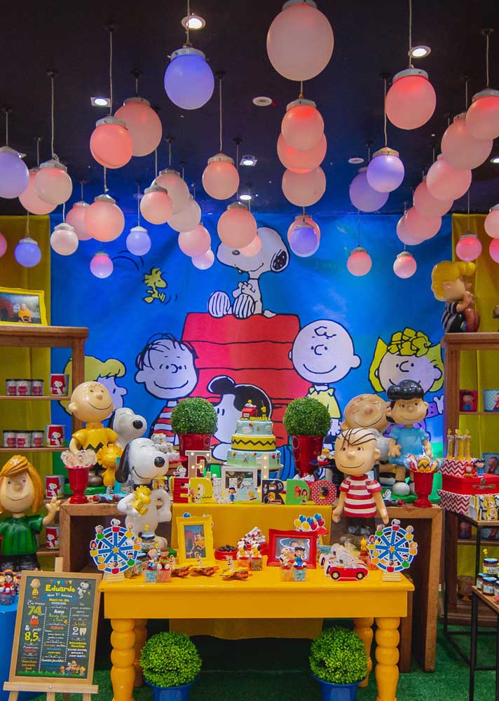 Festa Snoopy incrível: decorações criativas, menu delicioso e dicas para uma festa divertida com o cachorrinho mais fofo